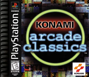 Konami Arcade Classics (US) box cover front